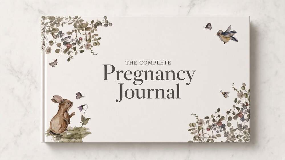 Pregnancy Diary and Memory Book, Gift - Pregnancy Diary for Expectant Mothers